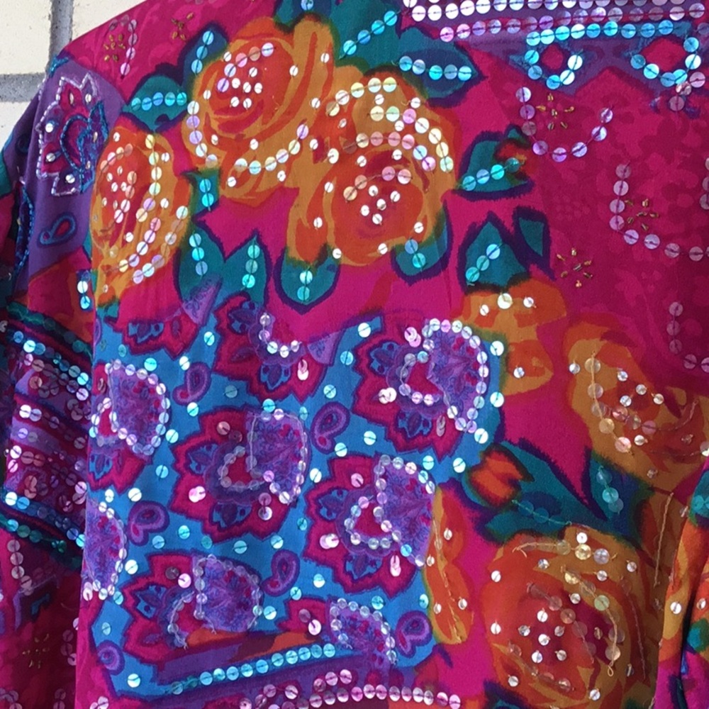 Judith Ann Creations. Glitzy and Glamorous Embellished Vintage Jacket! - Picture 3 of 12